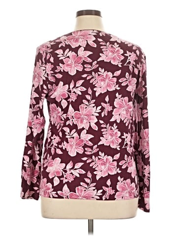 Karen Scott Long Sleeve Blouse (view 2)