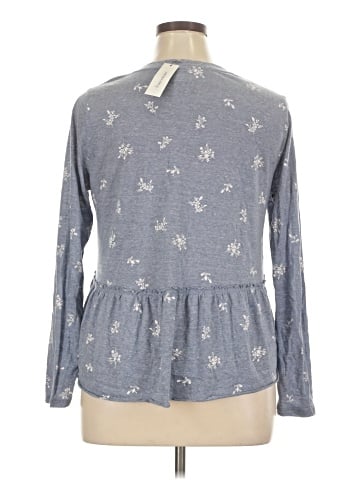 Blue Rain Long Sleeve Top (view 2)