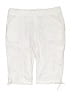 Christopher & Banks White Cargo Shorts Size 12 Petite - photo 1