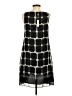 Max Studio 100% Polyester Graphic Black Casual Dress Size XS - photo 2