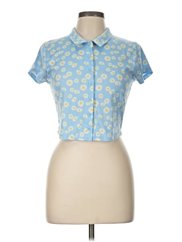 Just Polly Short Sleeve Blouse (view 1)