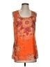 CAbi Orange Sleeveless Blouse Size S - photo 1