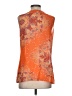 CAbi Orange Sleeveless Blouse Size S - photo 2