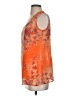 CAbi Orange Sleeveless Blouse Size S - photo 5