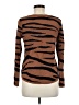 Chico's Animal Print Brown Pullover Sweater Size Med (1) - photo 2