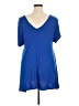 Grace Elements Blue Short Sleeve Blouse Size XL - photo 2