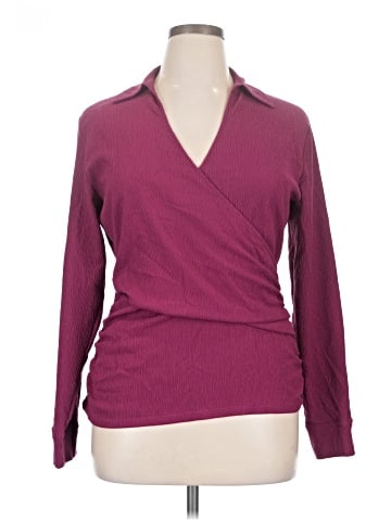 Calvin Klein Long Sleeve Blouse (view 1)