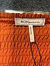 BCBGeneration 100% Recycled Polyester Solid Brown Romper Size L - photo 4