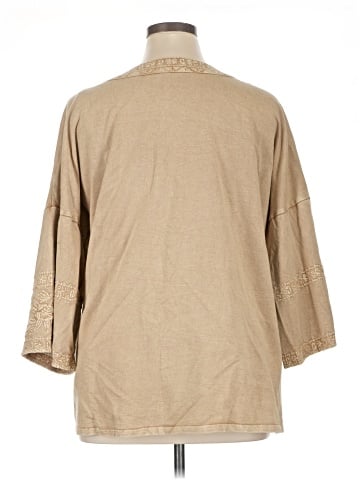 Solitaire 3/4 Sleeve Blouse (view 2)