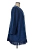 Tory Burch 100% Linen Blue Coat Size M - photo 4