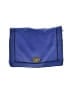 J.Crew 100% Leather Blue Leather Crossbody Bag One size - photo 1