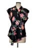 Limited Edition Black Sleeveless Blouse Size UK 14 / US 10 - photo 1