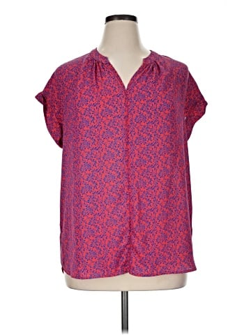 Pleione Short Sleeve Blouse (view 1)