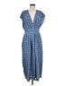 Max Studio Blue Casual Dress Size M - photo 1