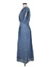 Max Studio Blue Casual Dress Size M - photo 5