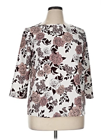 Ann Taylor Factory 3/4 Sleeve Blouse (view 1)