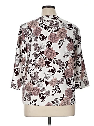 Ann Taylor Factory 3/4 Sleeve Blouse (view 2)