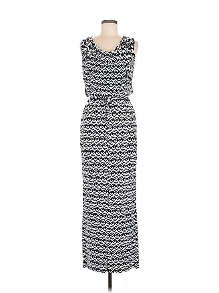 Pre-owned En Focus Studio Casual Dress In Gray