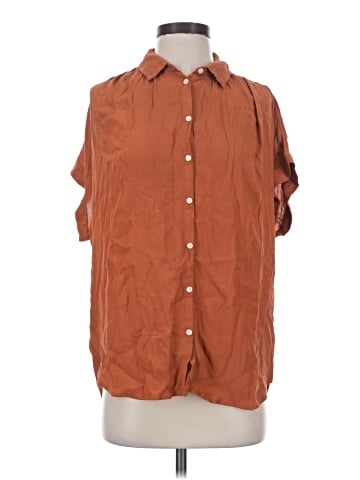 Madewell Short Sleeve Blouse (view 1)
