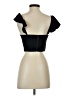 Alice + Olivia 100% Polyester Black Short Sleeve Top Size 2 - photo 2
