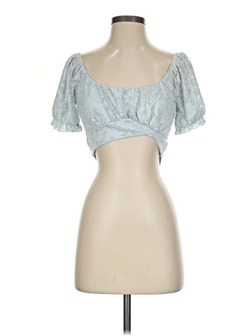 Altar'd State Short Sleeve Blouse (view 1)