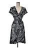 Apt. 9 Paisley Gray Casual Dress Size M - photo 1