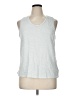 Gap Silver Sleeveless T-Shirt Size XL (tall) - photo 1