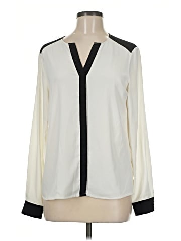 Calvin Klein Long Sleeve Blouse (view 1)