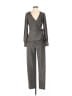 Donna Morgan Gray Jumpsuit Size 2 - photo 1