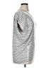 MICHAEL Michael Kors Metallic Silver Short Sleeve Top Size XL - photo 4