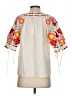 THML White 3/4 Sleeve Blouse Size S - photo 2