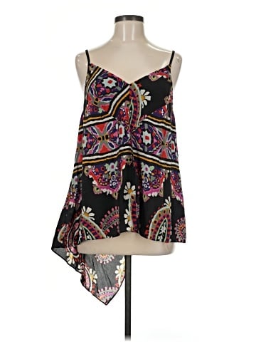 HD in Paris Sleeveless Silk Top (view 1)