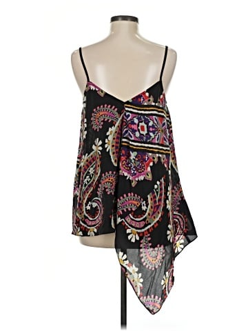 HD in Paris Sleeveless Silk Top (view 2)
