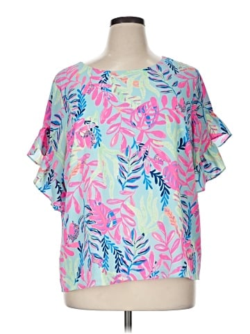 Lilly Pulitzer Short Sleeve Blouse (view 1)