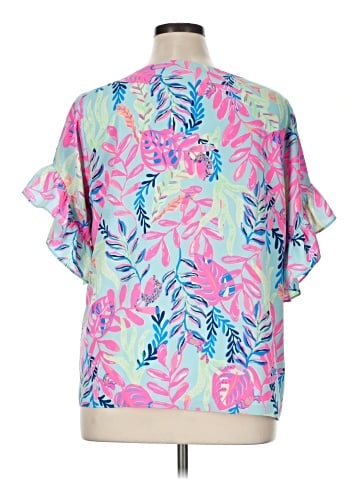 Lilly Pulitzer Short Sleeve Blouse (view 2)