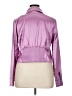 Intempo Metallic Purple Long Sleeve Blouse Size XL - photo 2
