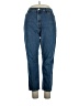 Levi's 100% Cotton Solid Blue Jeans Size 14 - photo 1