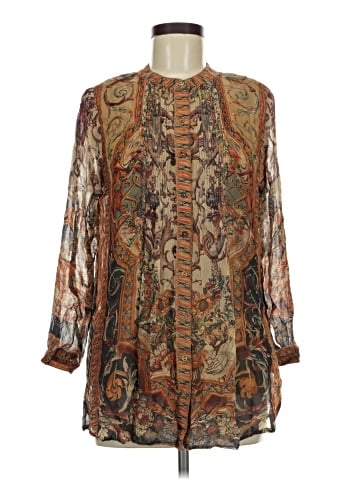 Soft Surroundings Long Sleeve Blouse (view 1)