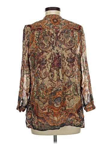 Soft Surroundings Long Sleeve Blouse (view 2)