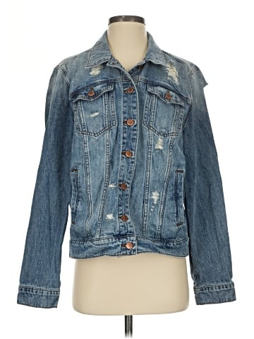 See Thru Soul Denim Jacket (view 1)