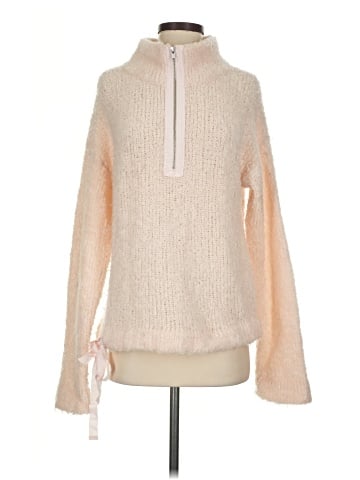 White + Warren Wool Pullover Sweater (view 1)