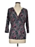 Talbots Gray 3/4 Sleeve Blouse Size L - photo 1