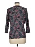 Talbots Gray 3/4 Sleeve Blouse Size L - photo 2