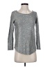 Anne Klein Metallic Silver Pullover Sweater Size XS - photo 1