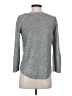 Anne Klein Metallic Silver Pullover Sweater Size XS - photo 2
