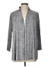 Dana Buchman 100% Polyester Gray Cardigan Size L - photo 1