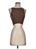 Pull&Bear Brown Tank Top Size S - photo 1