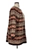 Soft Surroundings Print Brown Pullover Sweater Size 1X - photo 4