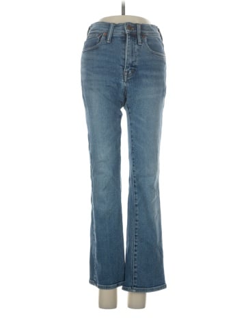 Madewell Cali Demi-Boot Jeans in Bodney Wash (view 1)