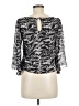 Alice + Olivia Silver 3/4 Sleeve Blouse Size M (estimated) - photo 2